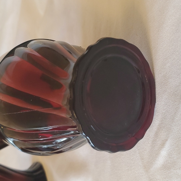 Set of 4 Vintage Anchor Hocking Ruby Red Glasses ❤️ - Picture 6 of 6